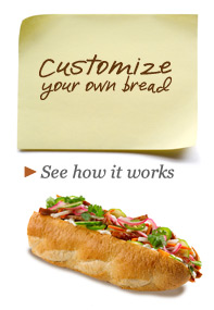 Customize Your Own Bread - See how it all works